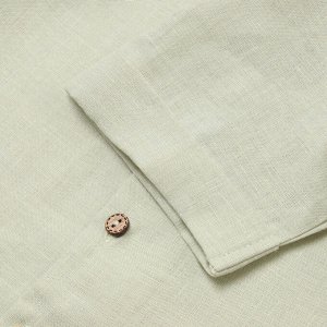 Костюм детский (рубашка и шорты) Крошка Я Linen, -92, зеленый