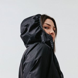 Ветровка женская черная 100 Kalenji