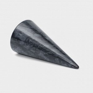 Подставка для украшений Magistro Aleo, 5x12 см, мрамор, серая