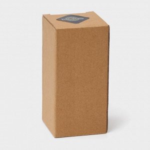 Подставка для украшений Magistro Aleo, 5x12 см, мрамор, серая