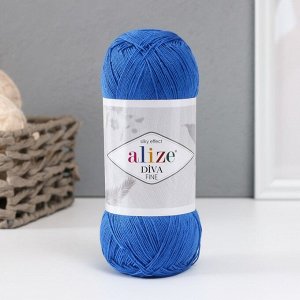 Пряжа для вязания спицами, крючком ALIZE, Diva Fine, 100% микрофибра, 600 м/100 г, (132)