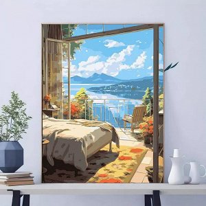 Картина по номерам на подрамнике, 30 х 40 см.
