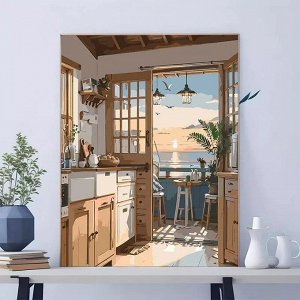 Картина по номерам на подрамнике, 30 х 40 см.