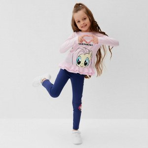 Футболка с длинным рукавом Happy together, My Little Pony, рост 86-92