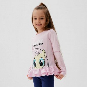 Футболка с длинным рукавом Happy together, My Little Pony, рост 86-92