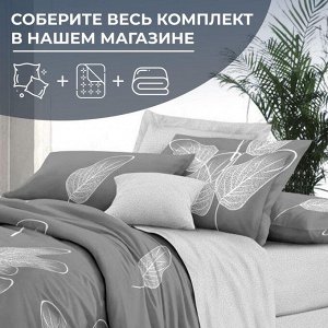 Простыня Евро 240*220 см, сатин "Престиж" (Шэдоу (компаньон))