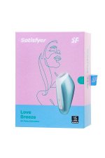 ВАКУУМ-ВОЛНОВОЙ БЕСКОНТАКТНЫЙ СТИМУЛЯТОР КЛИТОРА SATISFYER LOVE BREEZE, СИЛИКОН, 9,5 СМ