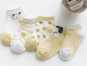 Набор/носки укороченные детские 5п