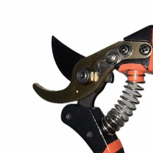 Секатор DNO Pruner с фиксатором Черный Оранжевый