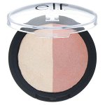 E.L.F. Cosmetics, Запеченный хайлайтер и румяна, золотисто-розовый оттенок, 0,18 унц. (5 г)