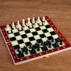 Игра настольная Шахматы "Тонт" дерево/пластик 24 х 24 см