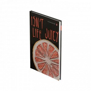 Блокнот А5, твердый переплет, 80 л., клетка, глянцевая ламинация, "JUICY LIFE" BrunoVisconti