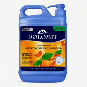 Средство для мытья посуды Dolomit Сочный Апельсин 1,5л