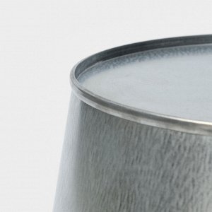 Ведро хозяйственное оцинкованное с ручкой, 9 л, d=26 см, h=23 см, ГОСТ