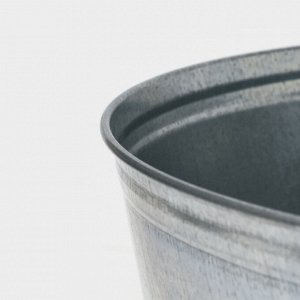 Таз оцинкованный круглый, 13 л, ГОСТ