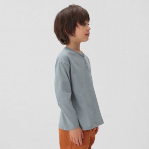 Лонгслив детский KAFTAN, 30 (98-104 см), серый