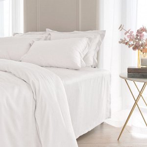 "Tencel" White lily" Простыня 240х280см, эвкалиптовое волокно