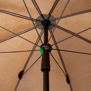 Зонт с тентом NISUS, диаметр 2.4 м, прямой, полузакрытый