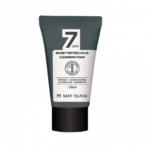 Пенка для умывания лица с 8 пептидами 7 days secrety peptide 8 plus Cleansing Foam Mini May Island 30 мл