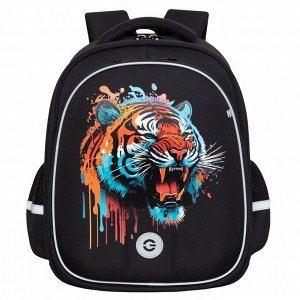 Ранец школьный формованный GRIZZLY с анатомической спинкой на ножках, для мальчика
