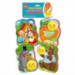 Мягкие  пазлы Baby puzzle Сказки Колобок NEW