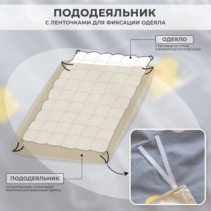 Комплект постельного белья Сатин Люкс KIDS 100% хлопок CDK066