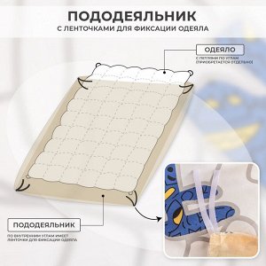 Комплект постельного белья Сатин Люкс KIDS 100% хлопок CDK072