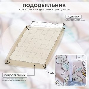 Viva home textile Комплект постельного белья Сатин Люкс KIDS 100% хлопок CDK079