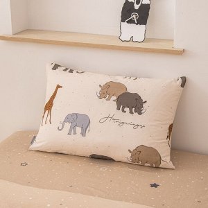Комплект постельного белья на резинке Сатин Люкс KIDS 100% хлопок CDKR082