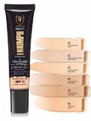 Тон.крем TF Multi  Foundation  30мл т.45 песочный беж