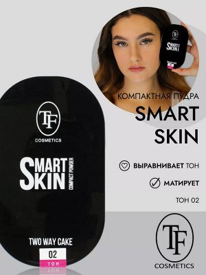 Триумф Smart Skin Compact Powder пудра компактн. т.02 натуральная матир. 12 гр. / шт / CTP23-02 / 430710 Код: УТ-00802736