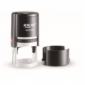 Оснастка для печати Ideal, 42мм, пластмассовая, с крышкой (125308)