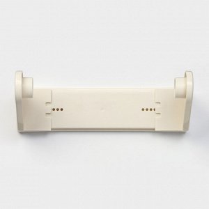 Держатель для бумажных полотенец, пластик, 26x13x10 см, белый