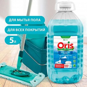 Средство для пола с полирующим эффектом ORIS (канистра ПЭТ 5л), шт