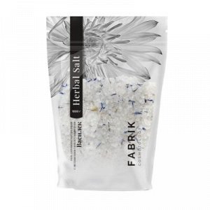 Соль для ванны Василек Herbal Salt 1000 гр Fabrik Cosmetology, шт