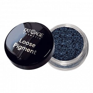 L'atuage Тени-пигмент для век LOOSE PIGMENT тон 618 ночная синь