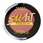 Румяна компактные SMART TOUCH №207 розово-персиковый