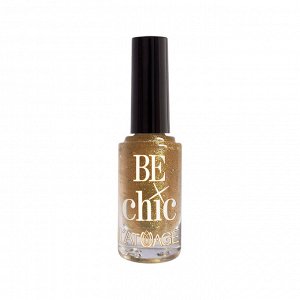 L'atuage Лак для ногтей BE CHIC тон 703 8,5г золотые блестки