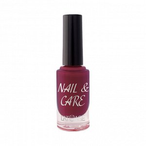 L'atuage Лак для ногтей NAIL & CARE тон 610 бордовый 9г