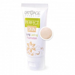 L'atuage Тональный крем PERFECT SKIN длительного действия  тон 101 светлый беж 30г