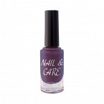 L&#039;atuage Лак для ногтей NAIL &amp; CARE тон 613 серо-сиреневый 9г