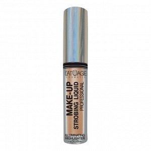 L'atuage Хайлайтер жидкий MAKE-UP STROBING LIQUID тон 602 розово-бежевый