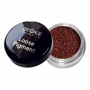 L'atuage Тени-пигмент для век LOOSE PIGMENT тон 602 розово медный
