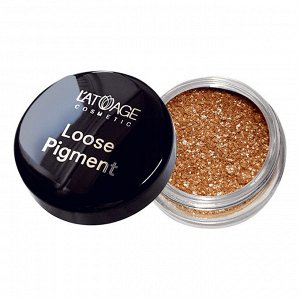 L'atuage Тени-пигмент для век LOOSE PIGMENT тон 604 золотой песок