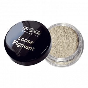 L'atuage Тени-пигмент для век LOOSE PIGMENT тон 607 сияющий аквамарин