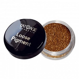 L'atuage Тени-пигмент для век LOOSE PIGMENT тон 608 золотая фантазия