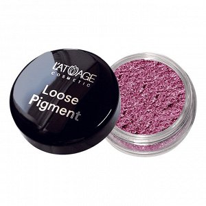 L'atuage Тени-пигмент для век LOOSE PIGMENT тон 612 розовое золото