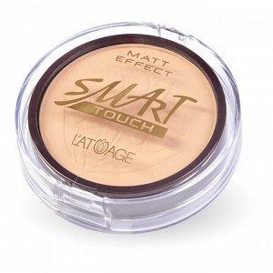 L'atuage Пудра компактная SMART TOUCH тон 204 песочный