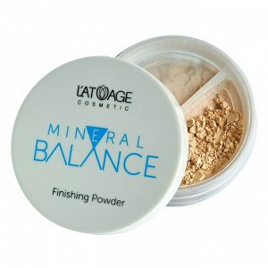 L'atuage Пудра Рассыпчатая Минеральная MINERAL BALANCE тон 601