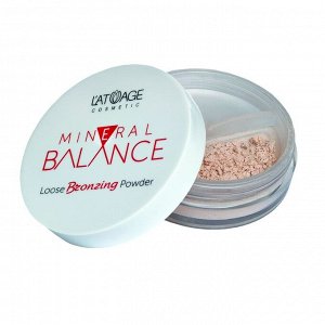 L'atuage Пудра-бронзер Рассыпчатая Минеральная MINERAL BALANCE тон 701